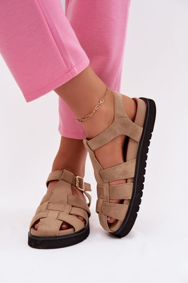 beige Sandals model 224490 Step in style