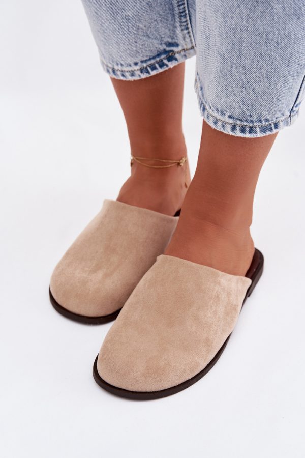 beige Flip-flops model 224503 Step in style
