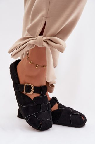 Black Flip-flops in Sandals & Flip-Flops For Women with Fabric, Footbed and Sole Height