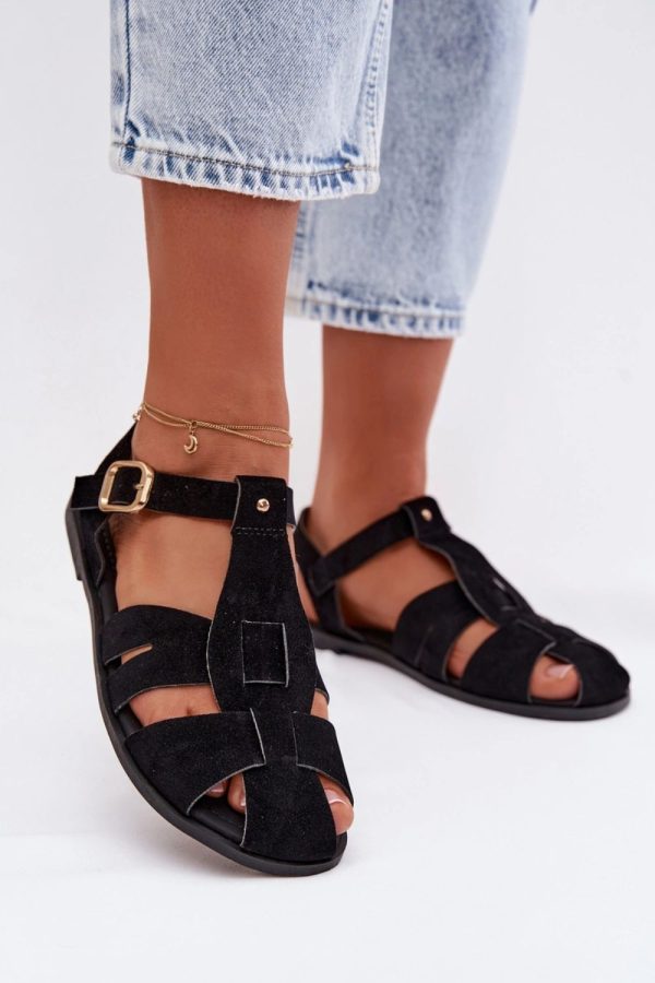 black Sandals model 224474 Step in style