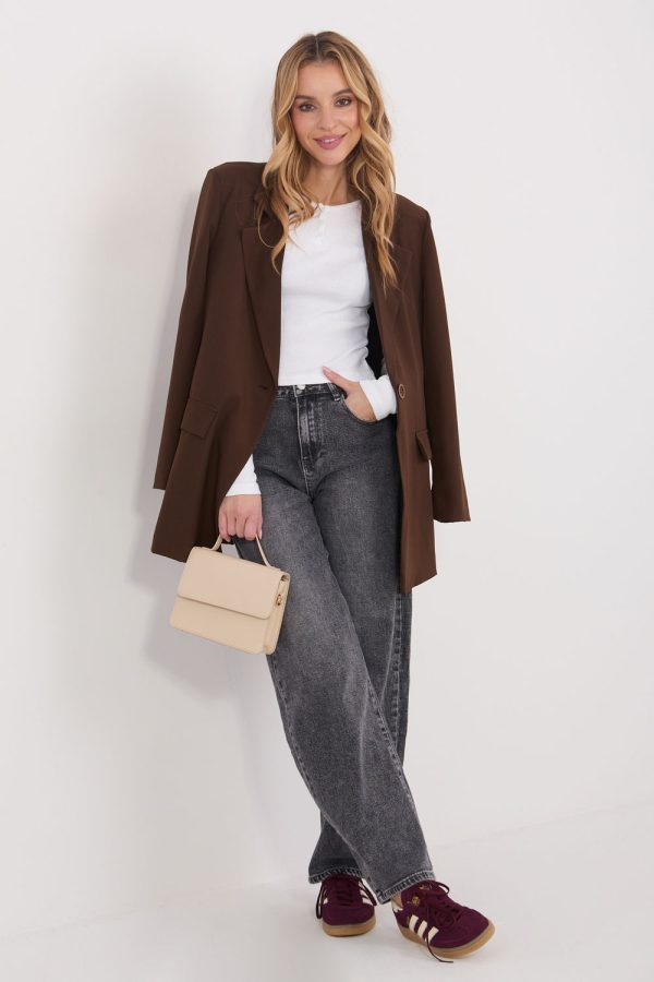 Beige Blouse in Women`s Blouses, Tunics with Cotton