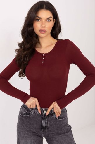 Red Blouse in Women`s Blouses, Tunics with Cotton