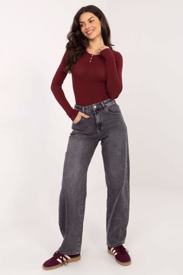 Red Blouse in Women`s Blouses, Tunics with Cotton