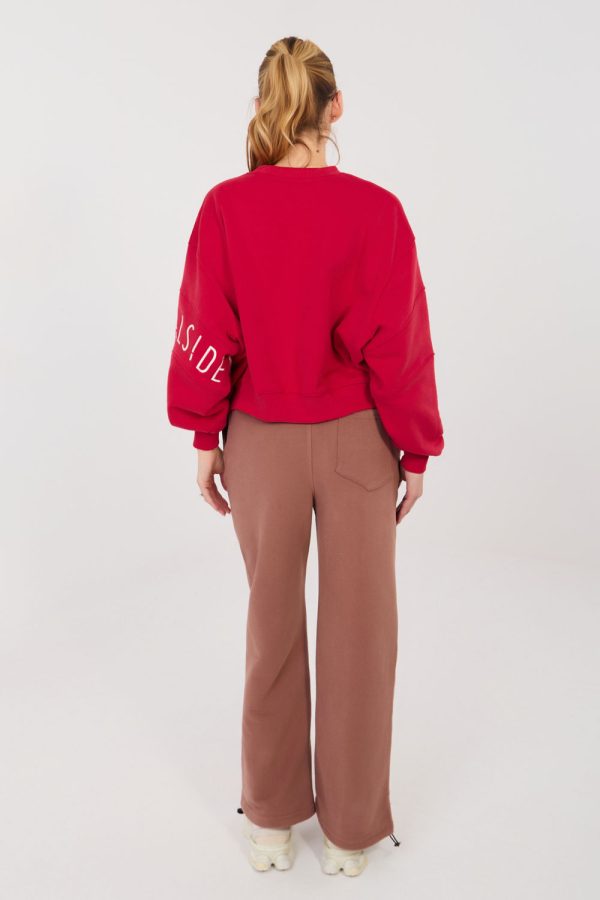Brown Tracksuit Trousers in Pants, Trousers, Shorts with Cotton and Polyester