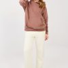 Beige Tracksuit Trousers in Pants, Trousers, Shorts with Cotton and Polyester