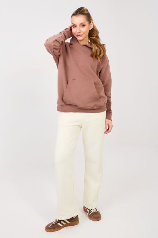 Beige Tracksuit Trousers in Pants, Trousers, Shorts with Cotton and Polyester