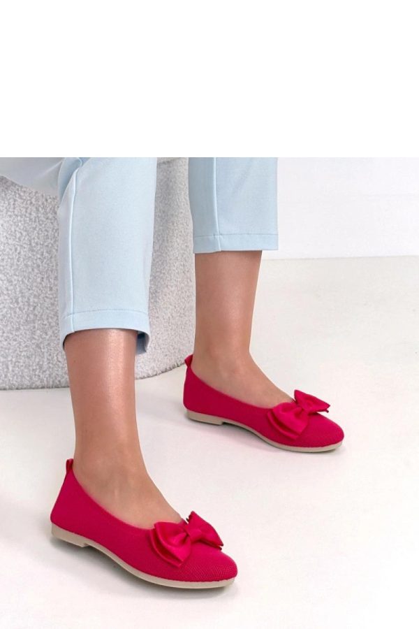 Pink Ballet Flats....Fabric and Heel Height