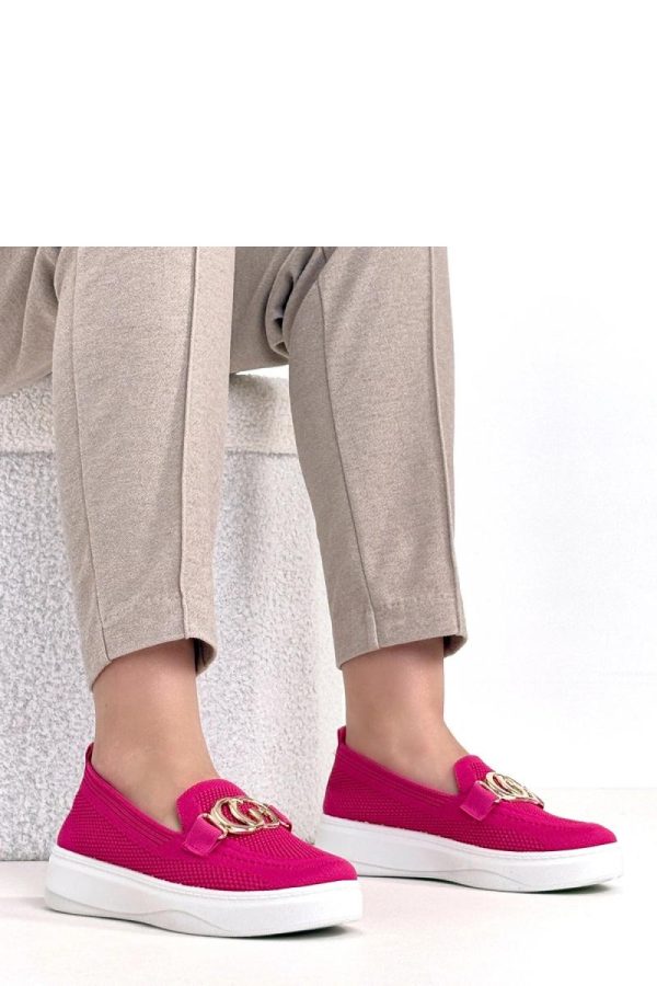 Pink Sneakers....Fabric, Footbed and Platform Height