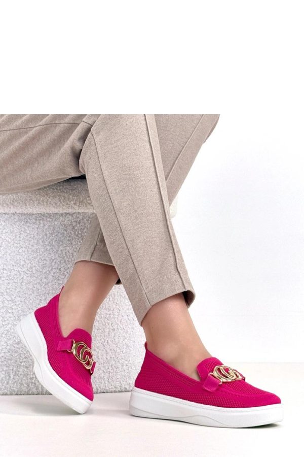 Pink Sneakers....Fabric, Footbed and Platform Height