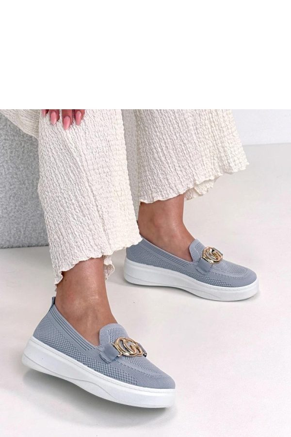 Grey Sneakers....Fabric, Footbed and Platform Height