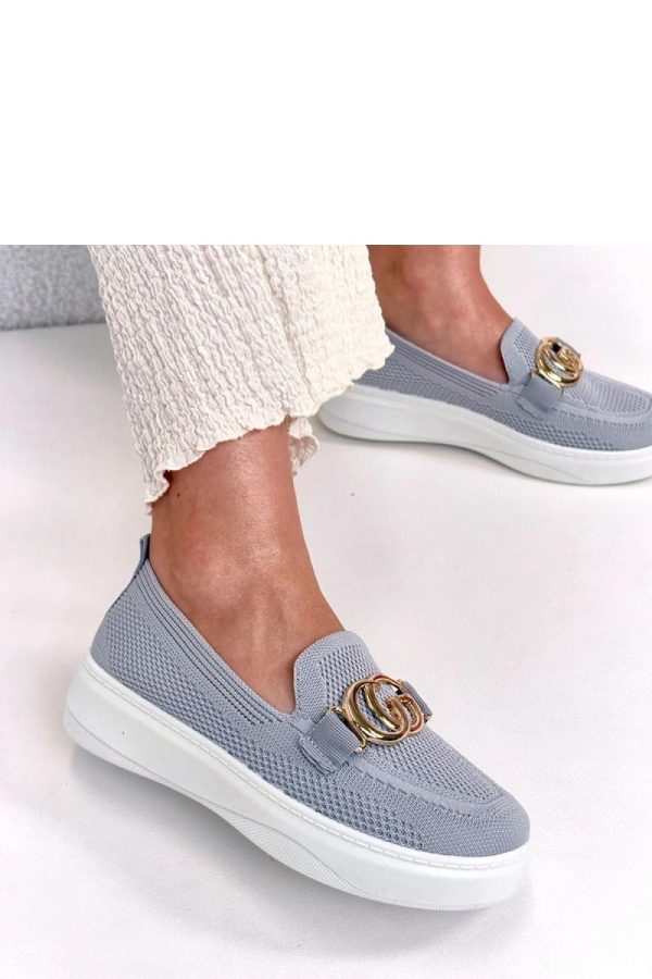 Grey Sneakers....Fabric, Footbed and Platform Height