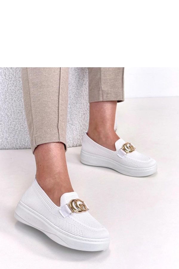 White Sneakers..Fabric, Footbed and Platform Height