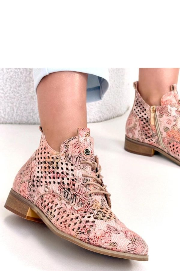 Multicolor Boots...Fabric, Footbed, Upper Height and Heel Height