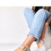 Grey Ballet Flats....Fabric, Footbed and Heel Height