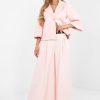 Pink Tracksuit Trousers in Pants, Trousers, Shorts with Spandex, Polyester and Viscose