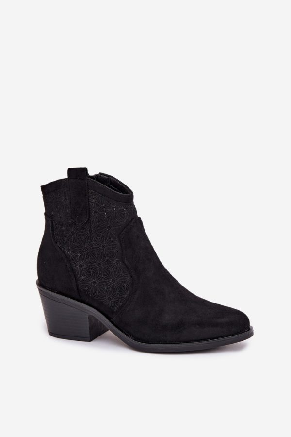 black Heel boots model 224621 Step in style