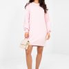 Pink Daydress in Day Dresses with Spandex and Viscose