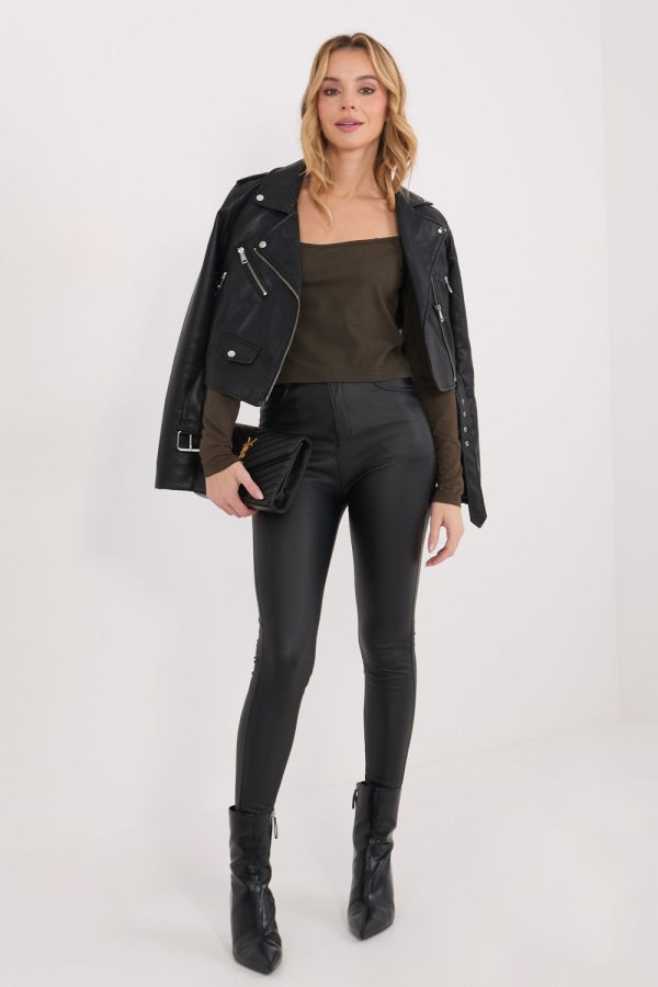 Brown Blouse in Women`s Blouses, Tunics with Cotton
