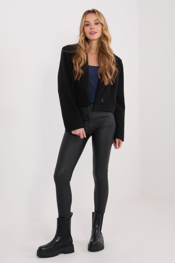 Navy Blue Blouse in Women`s Blouses, Tunics with Cotton