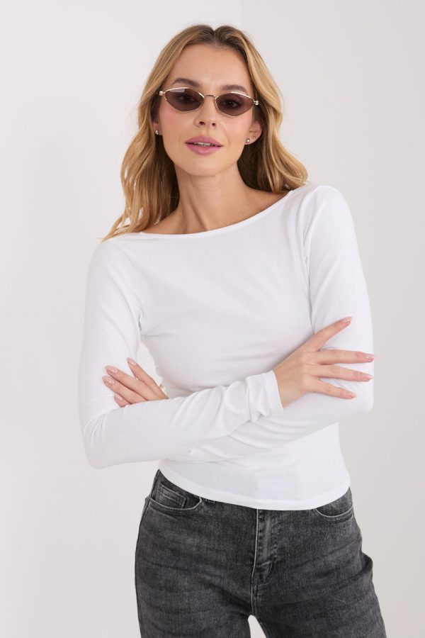 Beige Blouse in Women`s Blouses, Tunics with Cotton