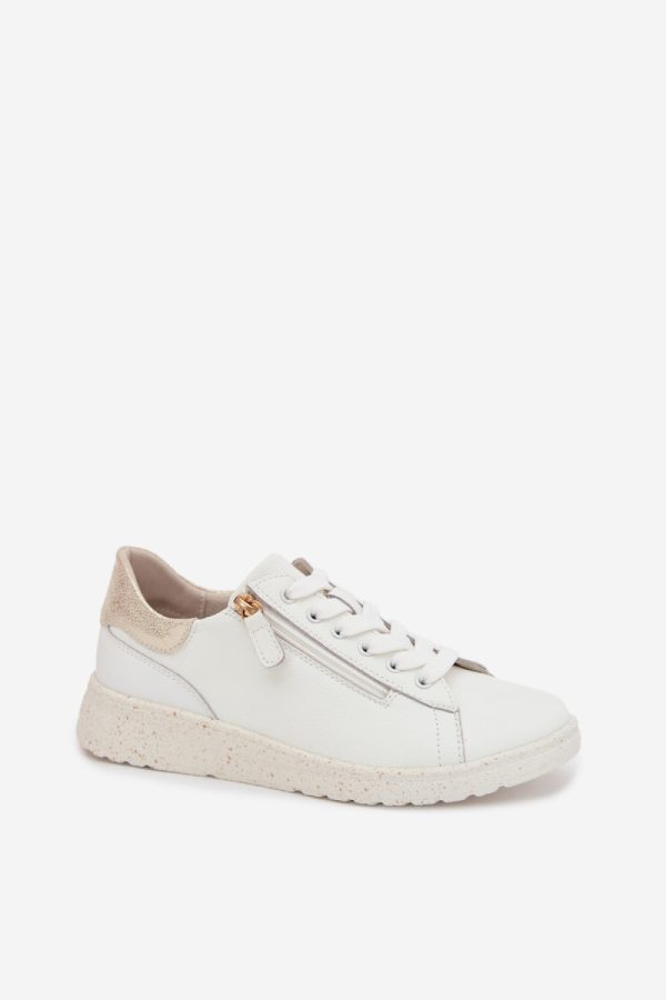 white Half shoes model 224709 Step in style