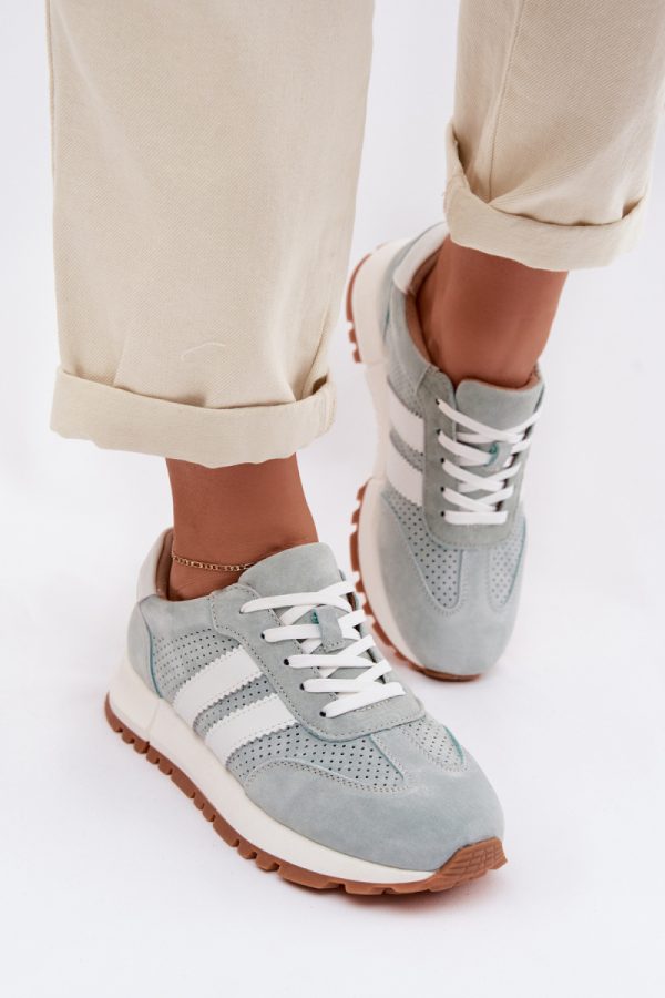 green Sport Shoes model 224717 Step in style