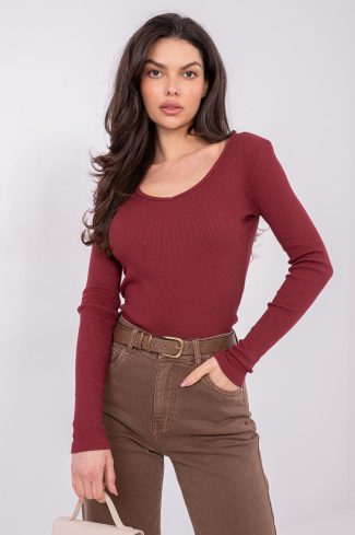 Red Blouse in Women`s Blouses, Tunics with Cotton