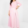Pink Blouse in Women`s Blouses, Tunics with Cotton and Spandex