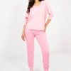 Pink Blouse in Women`s Blouses, Tunics with Cotton and Spandex