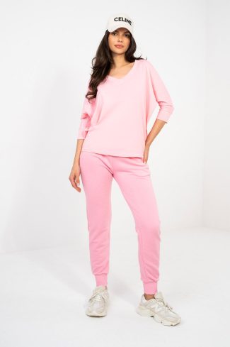 Pink Blouse in Women`s Blouses, Tunics with Cotton and Spandex