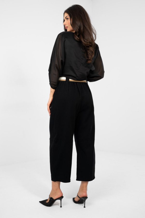 Black Jeans in Pants, Trousers, Shorts with Cotton and Spandex