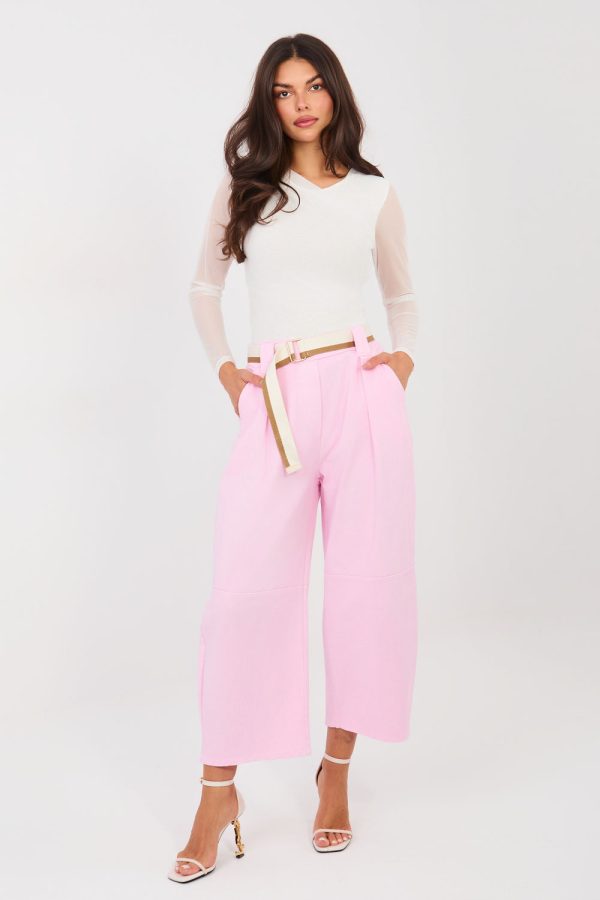 Pink Jeans in Pants, Trousers, Shorts with Cotton and Spandex