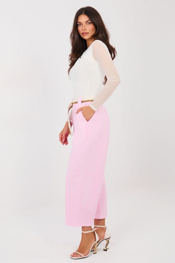 Pink Jeans in Pants, Trousers, Shorts with Cotton and Spandex