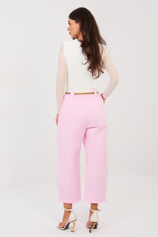 Pink Jeans in Pants, Trousers, Shorts with Cotton and Spandex