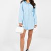 Blue Daydress in Day Dresses with Spandex, Polyester and Viscose