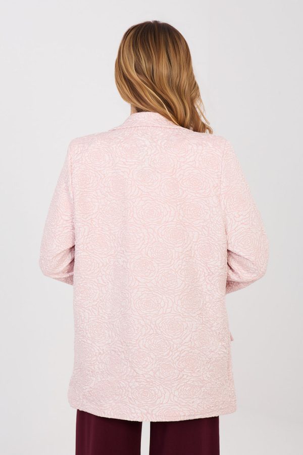 Pink Jacket in Jackets, Vests For Women with Polyester and Viscose