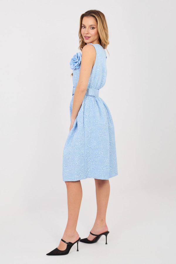 Blue Cocktail Dress in Formal Dresses, Cocktail Dresses with Polyester and Viscose
