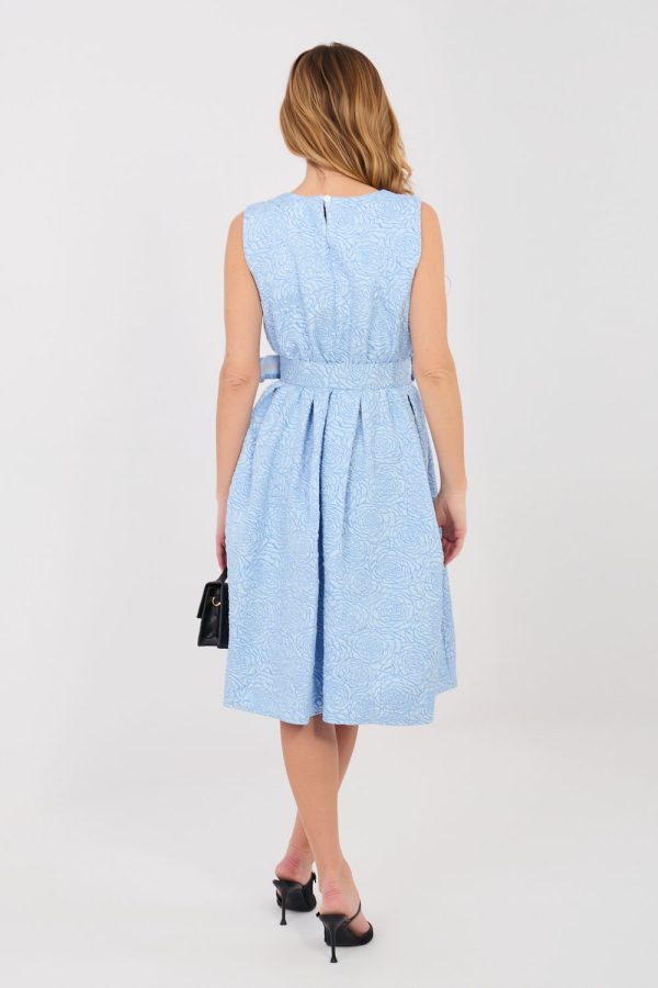 Blue Cocktail Dress in Formal Dresses, Cocktail Dresses with Polyester and Viscose
