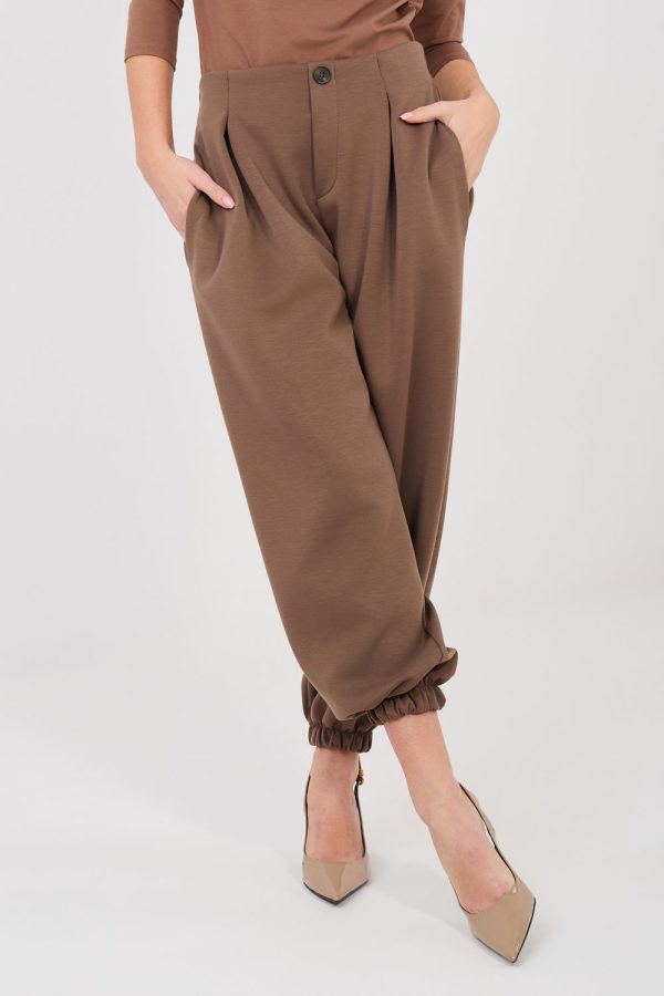 brown Tracksuit trousers model 224832 Italy Moda