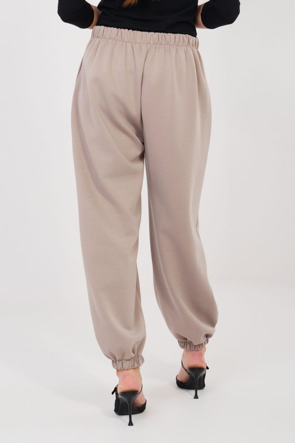 beige Tracksuit trousers model 224833 Italy Moda