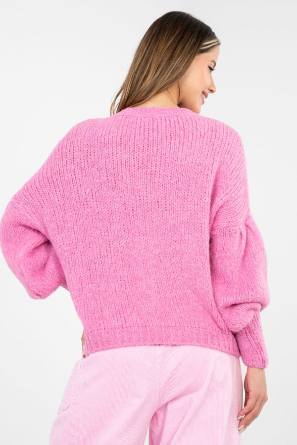 pink Jumper model 224859 Italy Moda