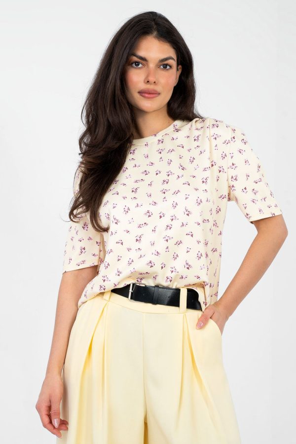 yellow Blouse model 224861 Italy Moda