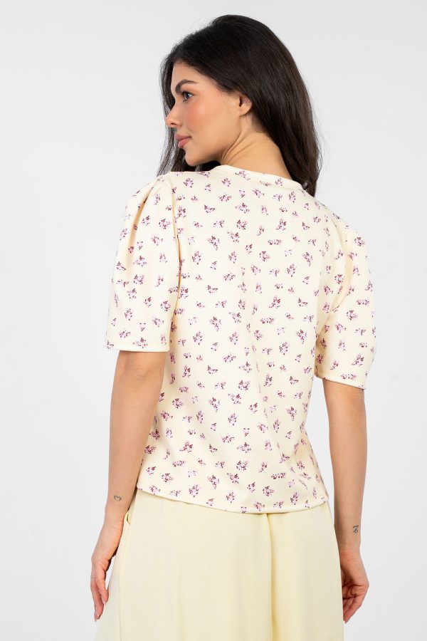 yellow Blouse model 224861 Italy Moda