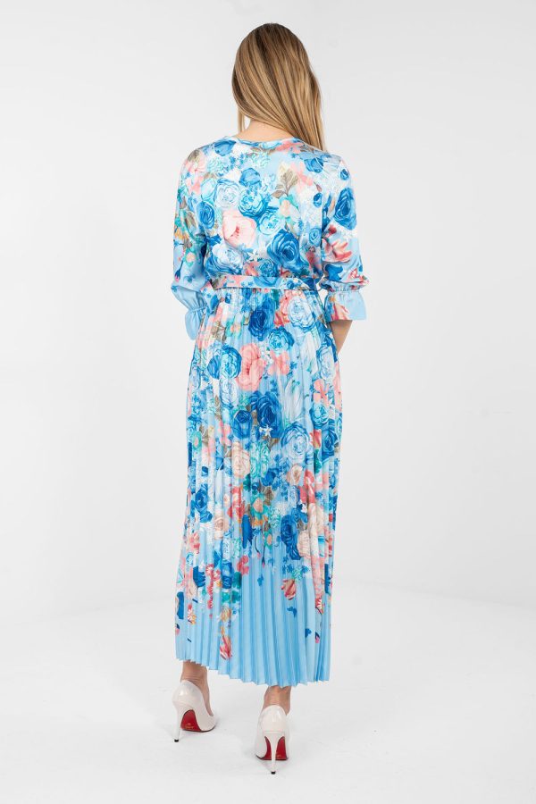 Blue Daydress in Day Dresses with Polyester and Viscose