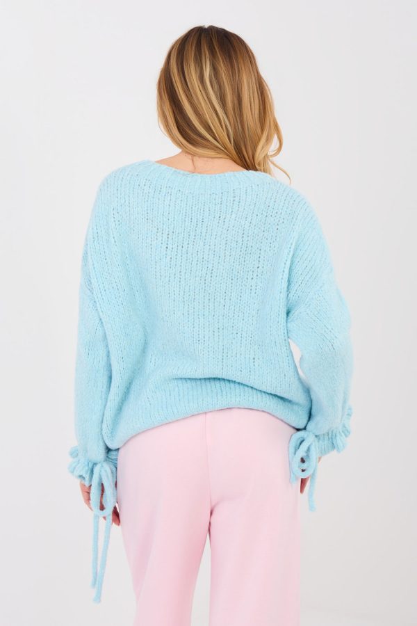 blue Jumper model 224874 Italy Moda