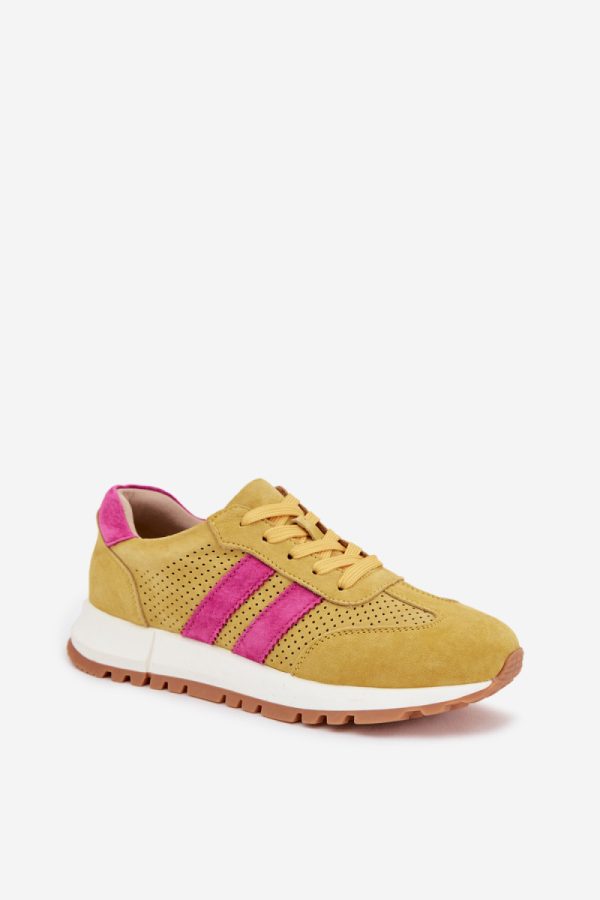 yellow Sport Shoes model 224927 Step in style