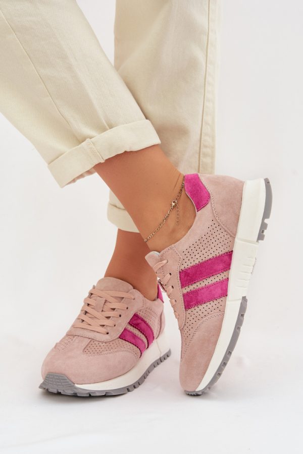 pink Sport Shoes model 224928 Step in style