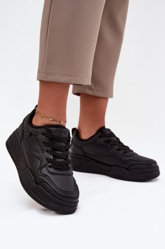 1115755 black Platform sneakers model 224932 Step in style