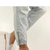 White Mocassin in Moccasins, Loafers with Fabric, Footbed and Heel Height