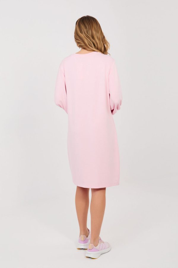 Pink Daydress in Day Dresses with Spandex and Viscose